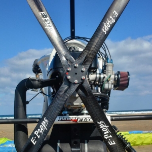 E-PROPS 4-blade carbon propeller paramotor paratrike powered paragliding ppg