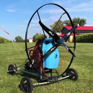 exomo electric eprops carbon propeller paramotor paratrike powered paragliding ppg