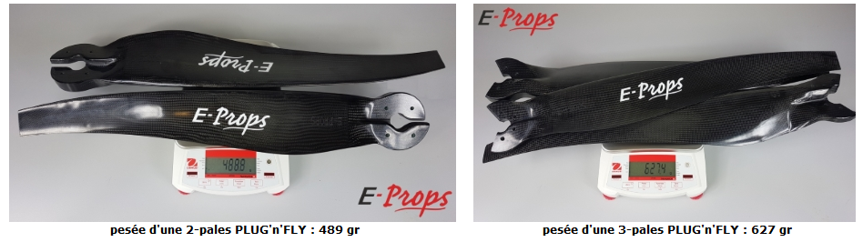 E-PROPS HELICES ULTRA-LEGERES
