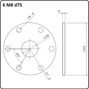 e-props platine de serrage 6M8d75
